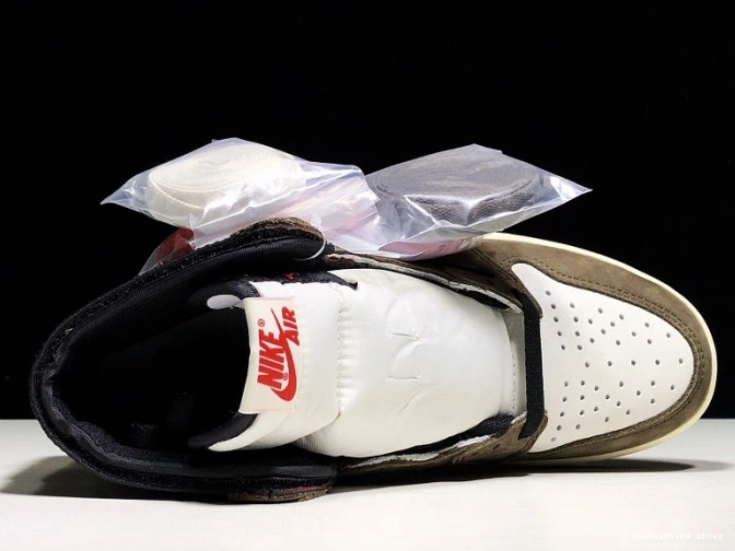 Rep 1 'Mocha' High 100 OG Air - x Retro CD4487 Jordan Scott Travis 0720